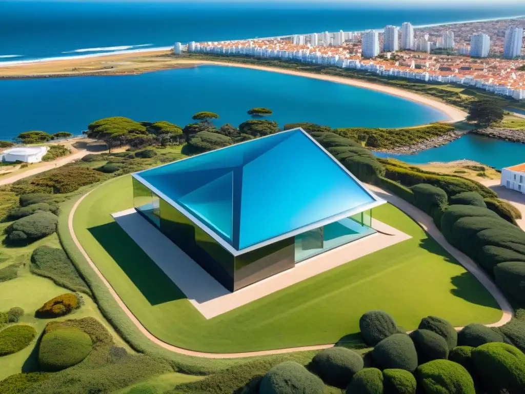 Fusión de arte y arquitectura contemporánea en el moderno museo de Punta del Este, Uruguay