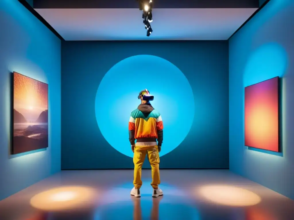 Inmersión en arte uruguayo contemporáneo: evolución exposiciones vibrantes con realidad virtual y tecnología interactiva