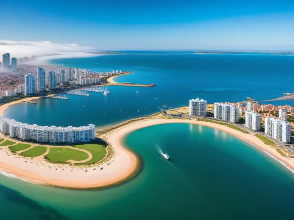 Espectacular escultura de mano emerge en Playa Brava, Punta del Este, con arte contemporáneo uruguayo y lujo internacional