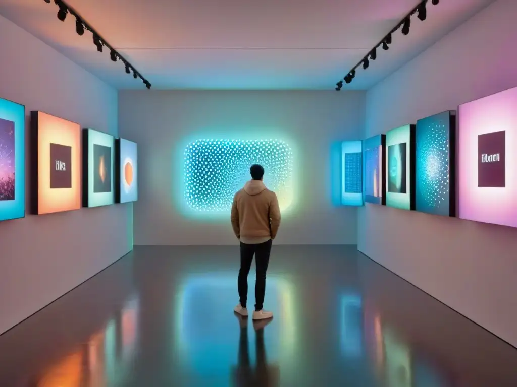 Explora una galería de arte futurista con obras de Inteligencia Artificial en Uruguay