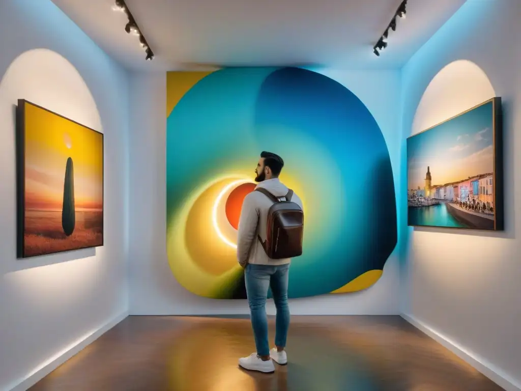 Explora la influencia europea en el arte contemporáneo de Uruguay con una galería vibrante llena de obras inspiradoras