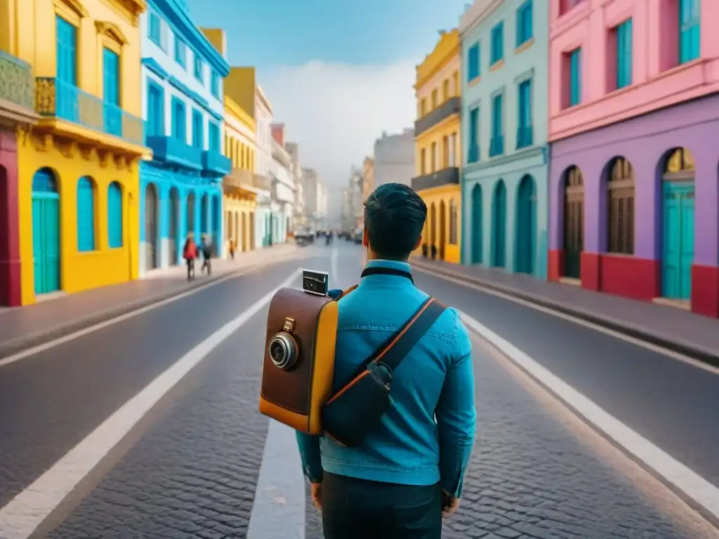 Jóvenes fotógrafos urbanos en Montevideo, fusionando tradición e innovación en taller de fotografía contemporánea en Uruguay