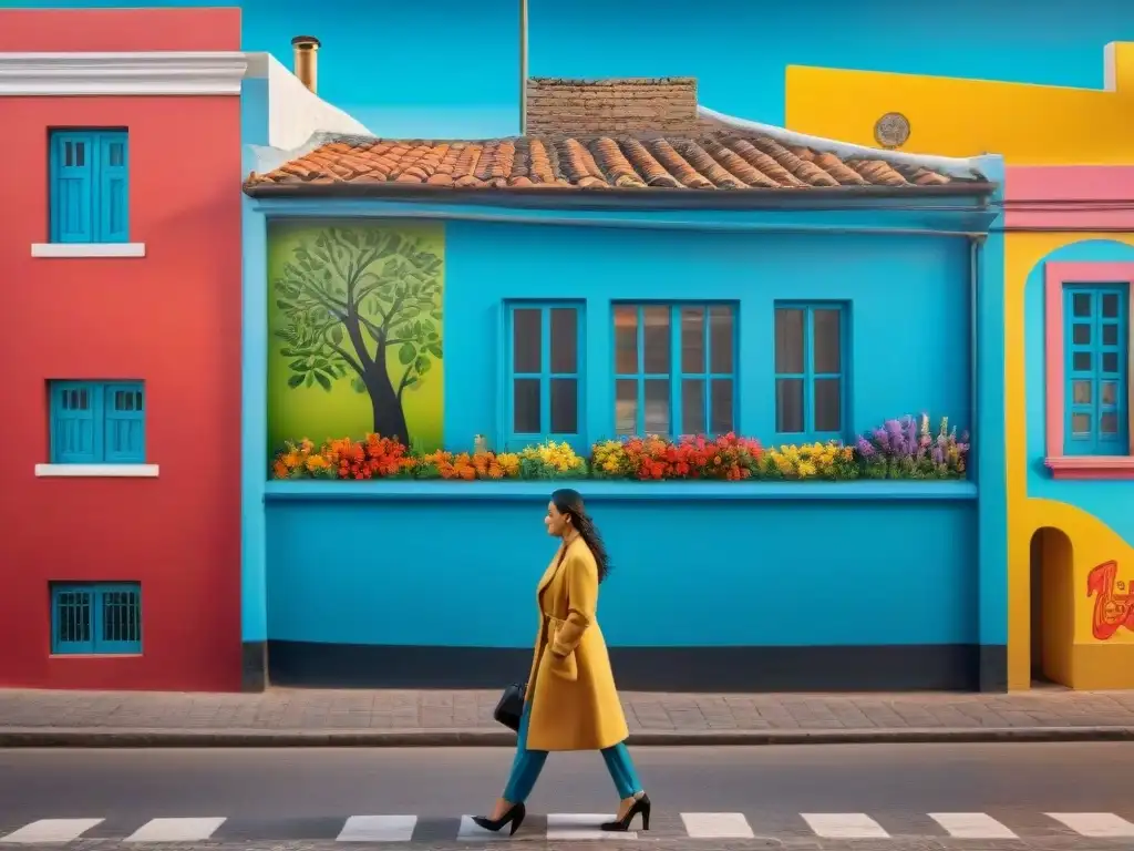 Un mural vibrante y detallado que transforma la percepción del arte urbano en Uruguay