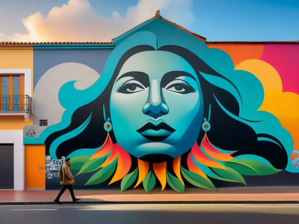 Murales vibrantes unen artistas uruguayos en arte urbano democratizando cultura Uruguay