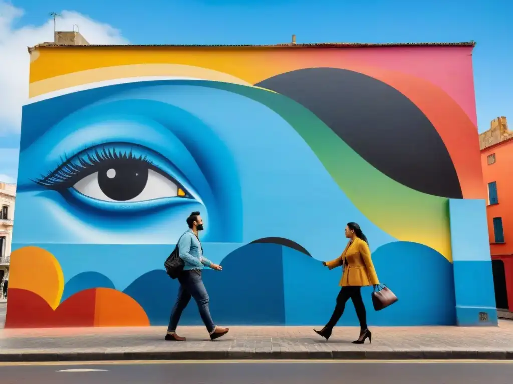 Murales vibrantes en Montevideo: diversidad y comunidad en el arte inclusivo Uruguay