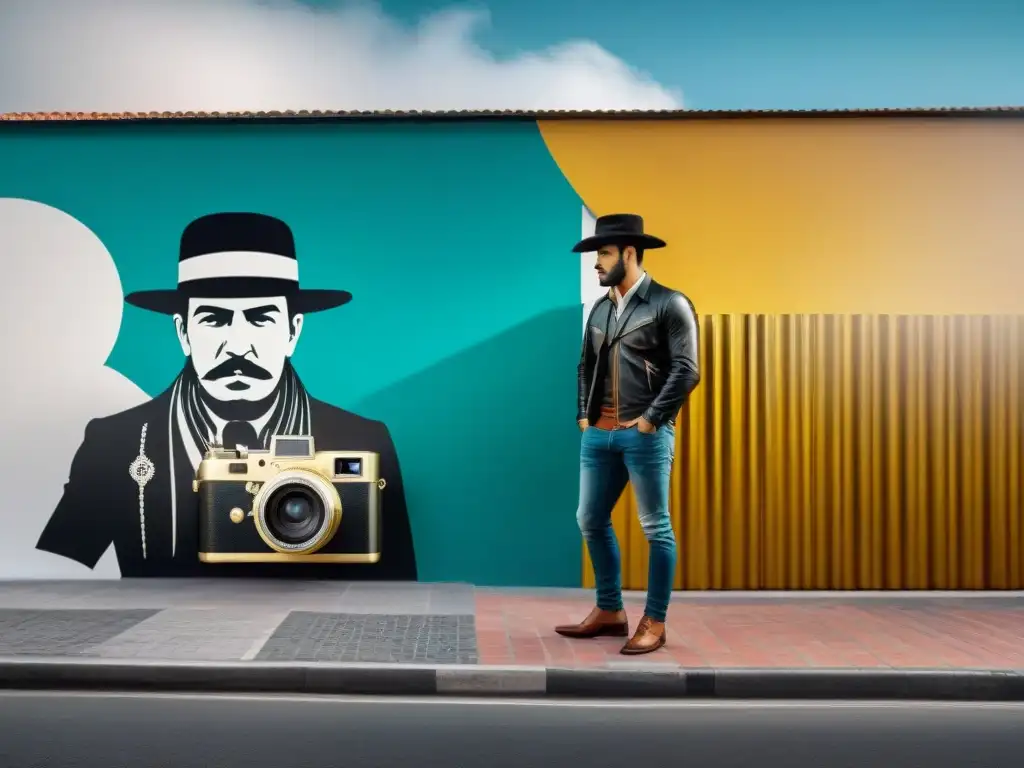 Evocando la evolución técnica fotográfica arte uruguayo: de la analógica a la digital, gaucho y mural