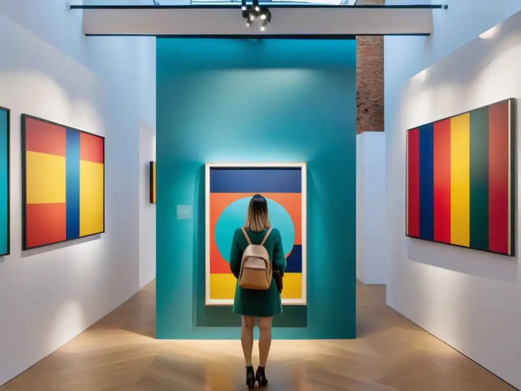 Explora el valor del arte contemporáneo Uruguay en una galería vibrante llena de obras únicas y coloridas