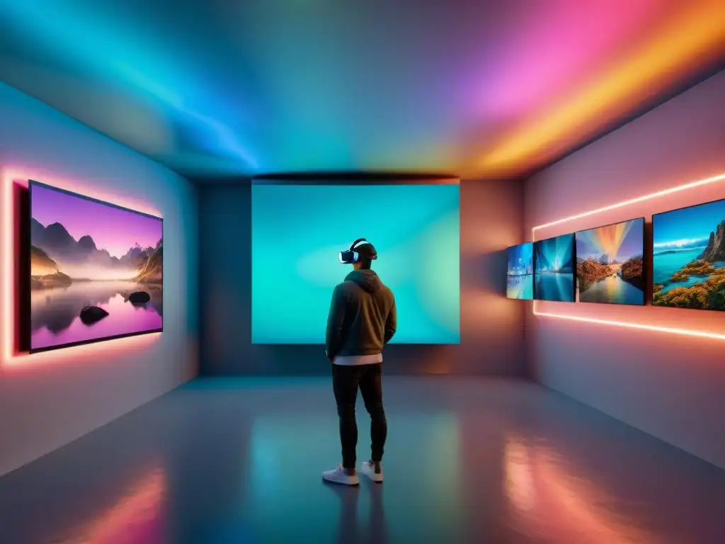 Explora la vanguardia del arte digital en galerías virtuales de Uruguay