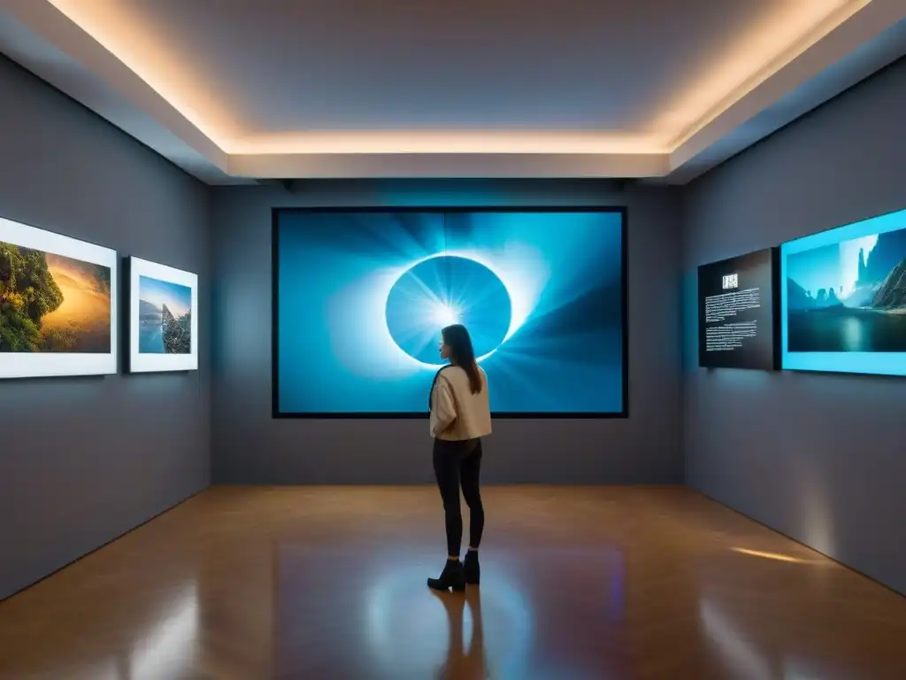 Explora la vanguardia del arte uruguayo con archivos digitales de arte contemporáneo en una exposición futurista en Uruguay