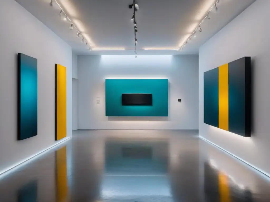 Galardón arte contemporáneo en galería minimalista en Uruguay Vibrante galería de arte minimalista en Uruguay con obras contemporáneas por artistas emergentes