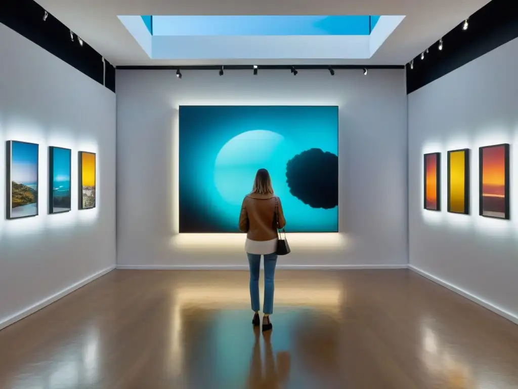 Un vibrante espacio de arte futurista en Uruguay con obras contemporáneas de vanguardia