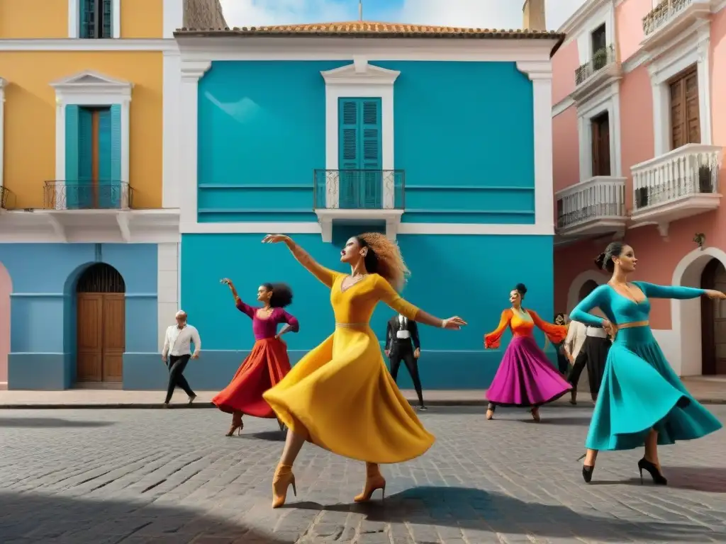 Un vibrante espectáculo de danza contemporánea en Uruguay, fusionando tradición y modernidad