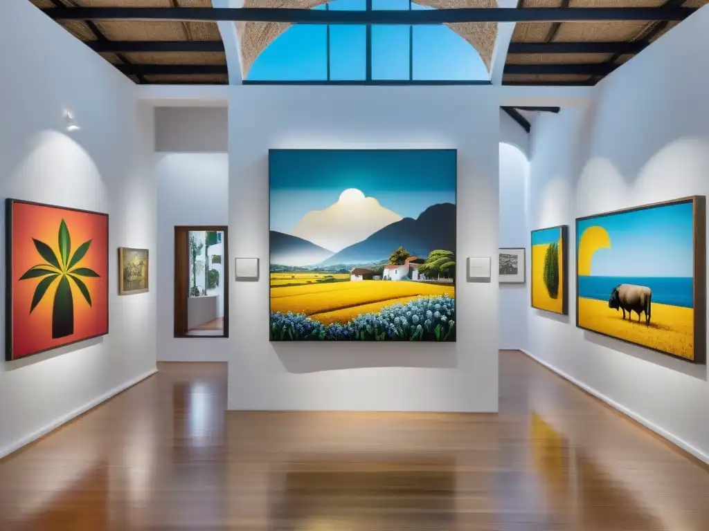 Explora la vibrante galería de arte en Uruguay con una diversidad de obras innovadoras