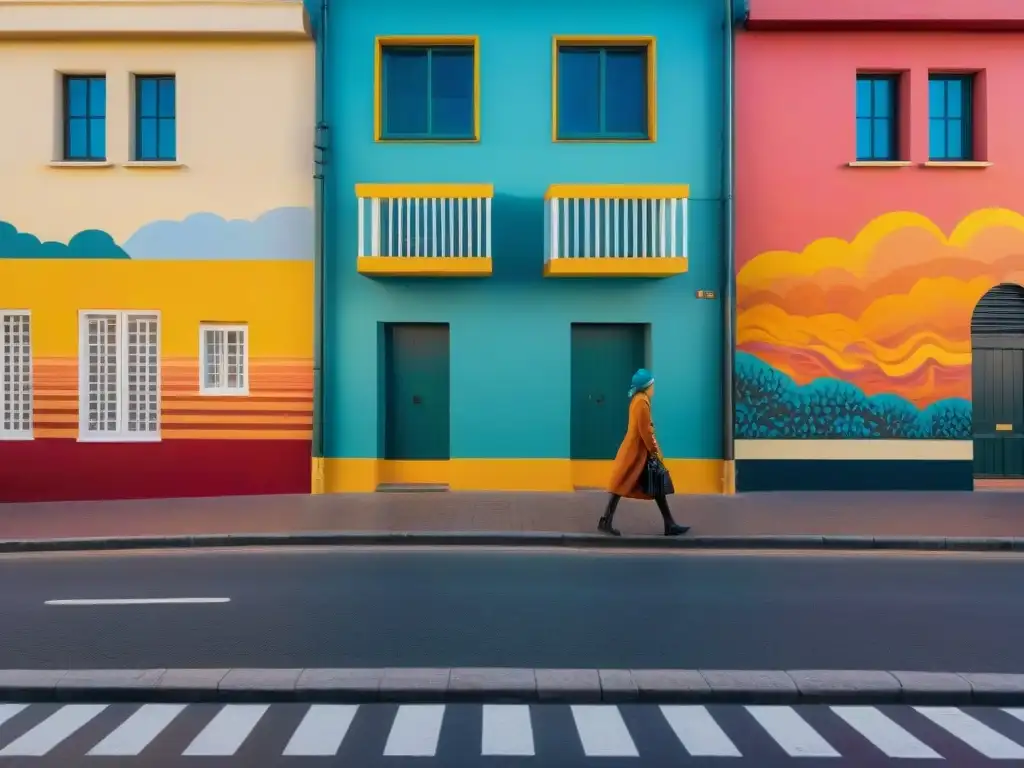 Vibrante mural en las calles de Montevideo fusiona arte tradicional y contemporáneo uruguayo