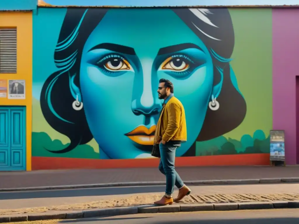 Un vibrante mural colaborativo en Montevideo, Uruguay, muestra la unión y creatividad de colectivos artísticos contemporáneos Uruguay