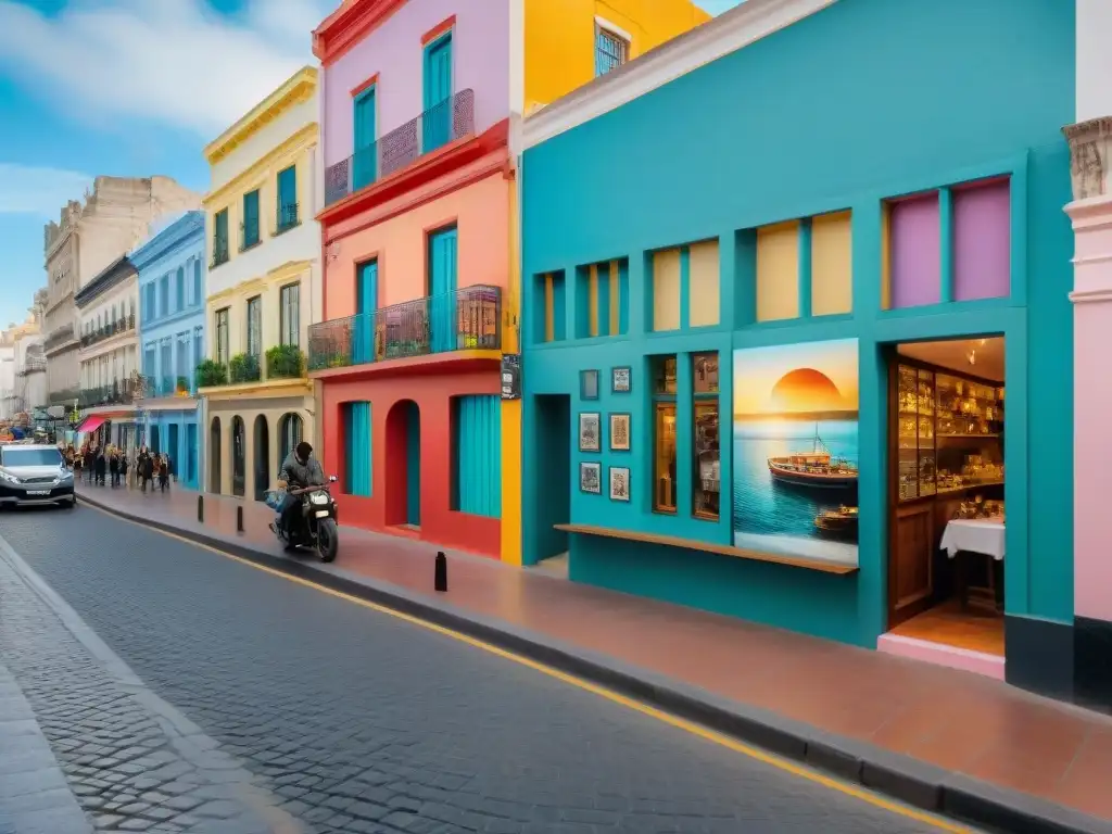 Un vibrante mural en Montevideo, Uruguay, pintado por colectivos artísticos